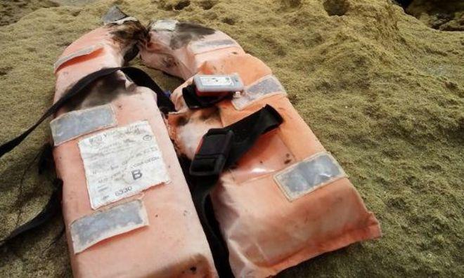 Trovato a Stintino un salvagente della Costa Concordia 