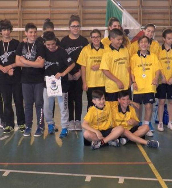 Atleti di badminton primi ai campionati studenteschi