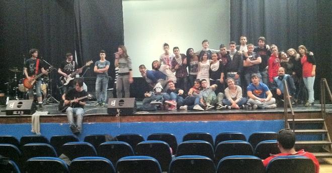 Show degli studenti del Taddia 