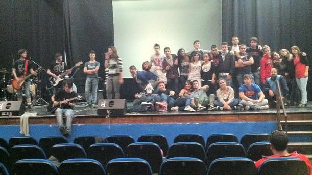 Show degli studenti del Taddia