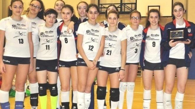 Il team Under 13 del Giovolley in cerca del pass per la finale