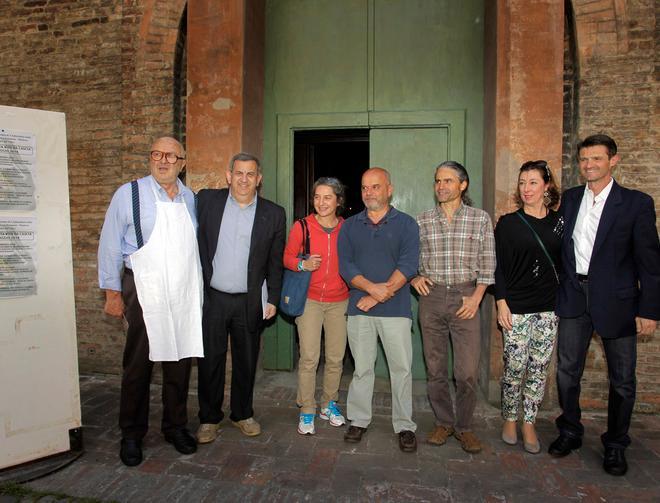 La chiesa della Pomposa ha ritrovato il suo portale 