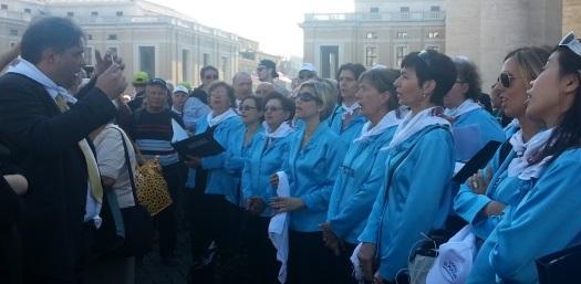 All’udienza di Papa Francesco 500 sassolesi 