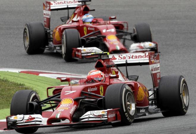 Ferrari aggrappata a un miracolo 