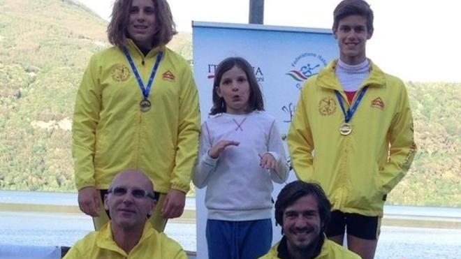 Un oro e due argenti per il “Beppe Mazza” a Castel Gandolfo