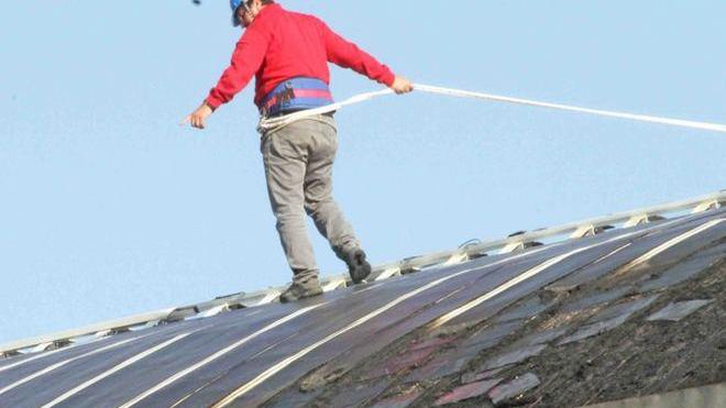 Rogo nell’azienda di prodotti agricoli