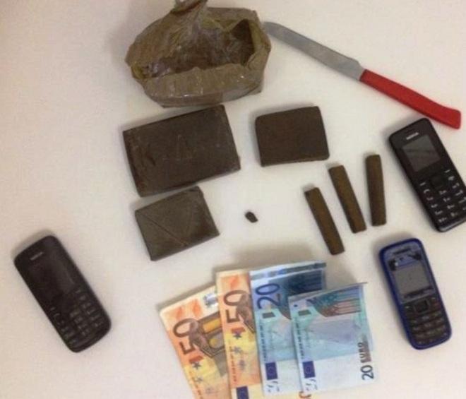 Auto imbottita di droga 