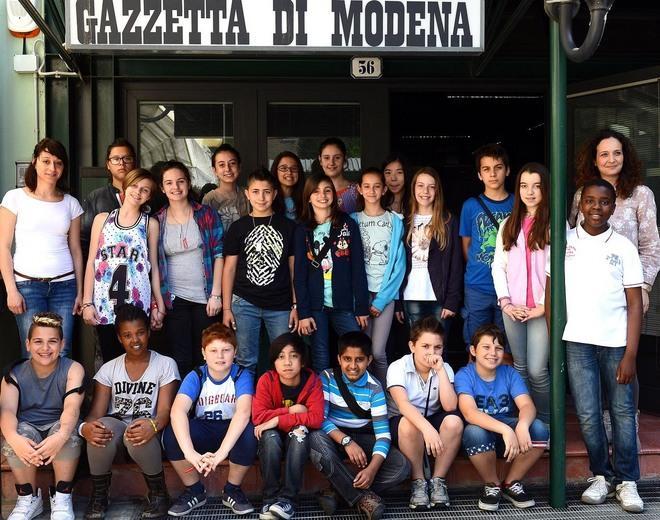 Due classi visitano la redazione