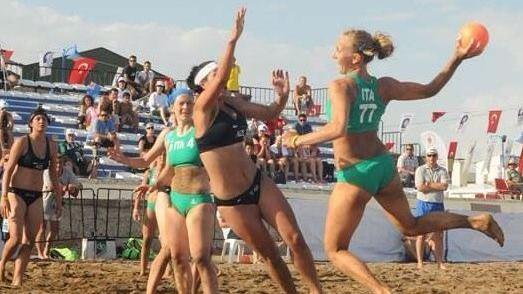 Beach handball alla «Gazzosa» di Platamona