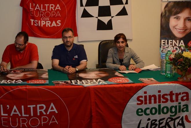 Elena Ledda in campo con Tsipras 