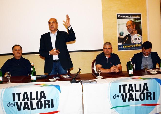 Giommaria Uggias (Idv) per il bis 