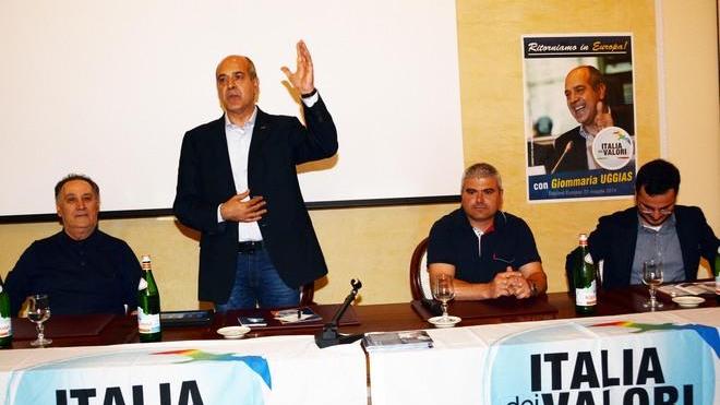 Giommaria Uggias (Idv) per il bis