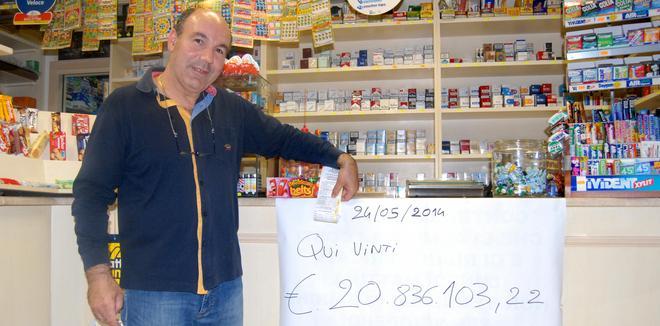 Olbia, gioca 14 euro e vince 21 milioni 