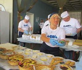 Seppie e canocchie ultimo giorno di sagra