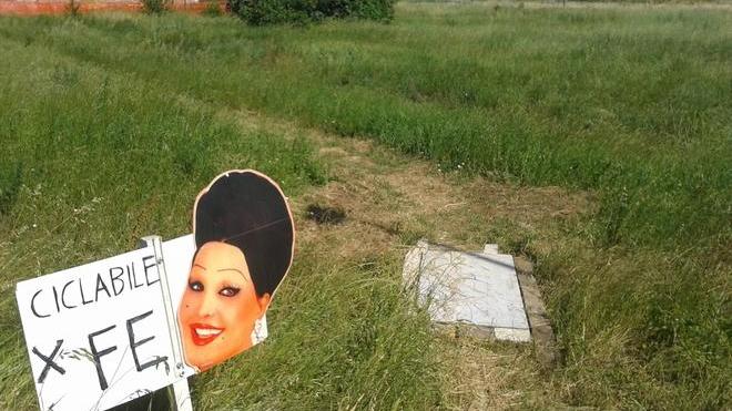 Andare in ospedale usando la bicicletta ma sulla pista ciclabile “bucolica”
