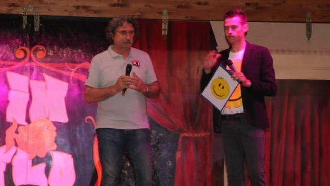 Il padre di SuperSic all’iniziativa per Alessio