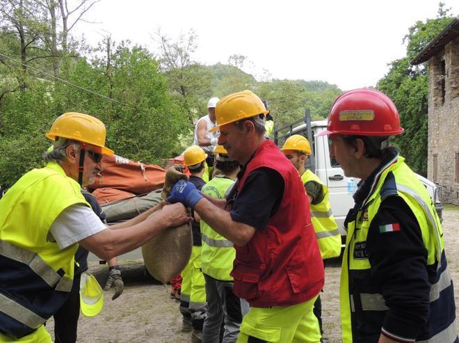 Protezione civile, test su una tromba d’aria 