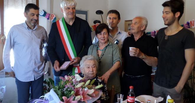Nonna Otevilia compie 100 anni