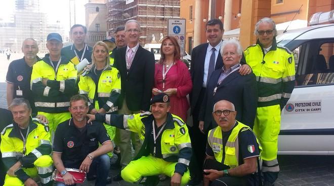 Un nuovo mezzo di soccorso donato alla Protezione Civile