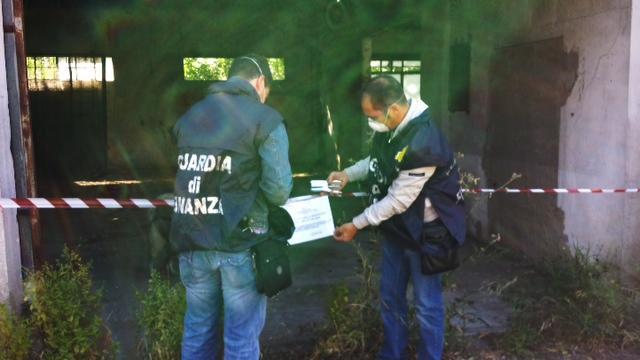 Bomba ecologica in viale Monastir, maxi sequestro dei finanzieri 