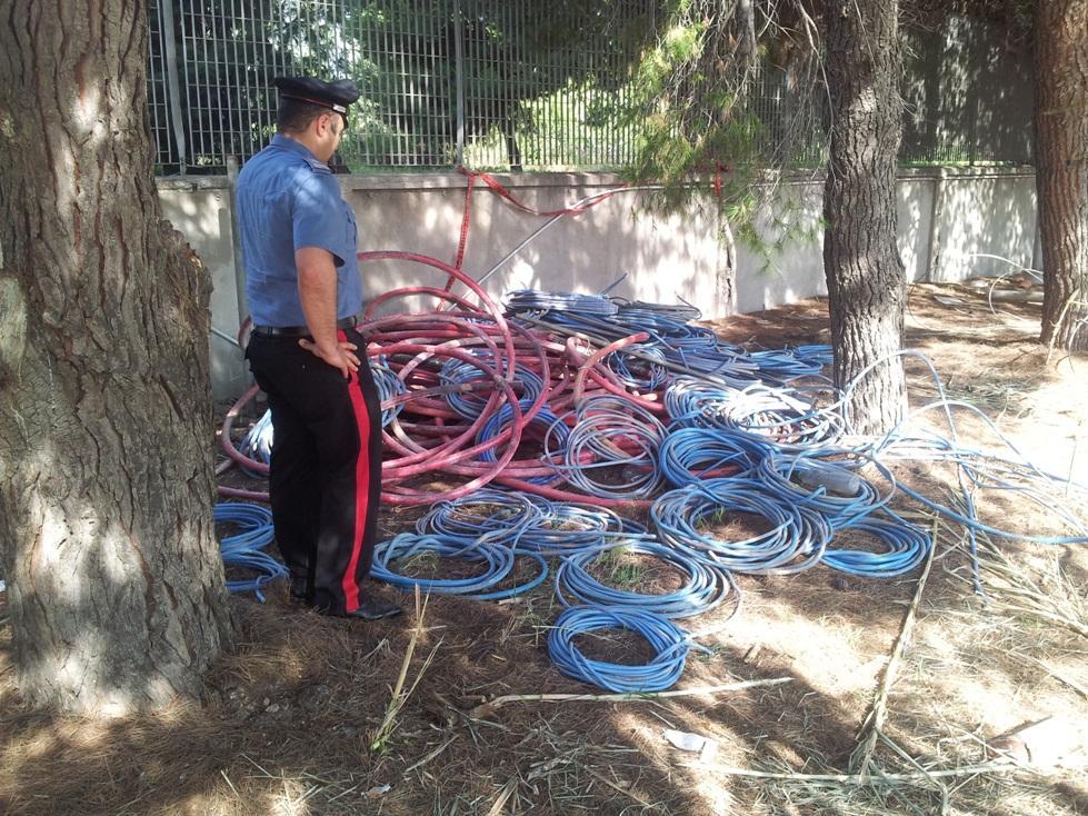 Rubavano rame nella centrale elettrica di Santa Gilla, arrestati 