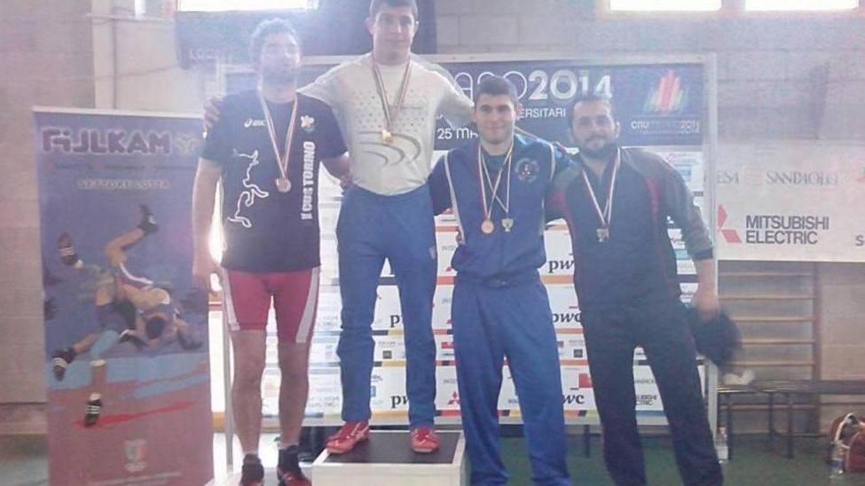 Bigiani, due bronzi agli Universitari