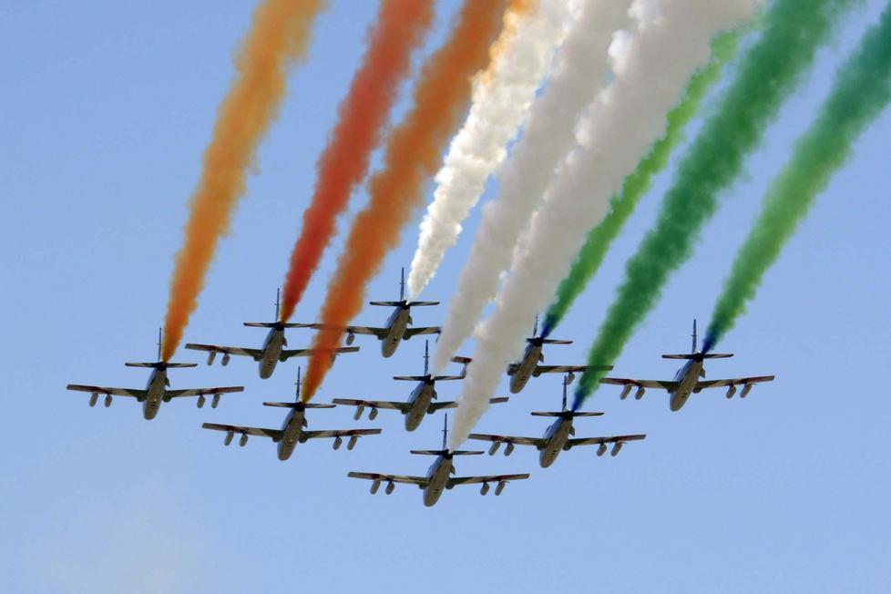 Frecce tricolori al Poetto, spazio aereo chiuso il 6 e il 7 giugno 