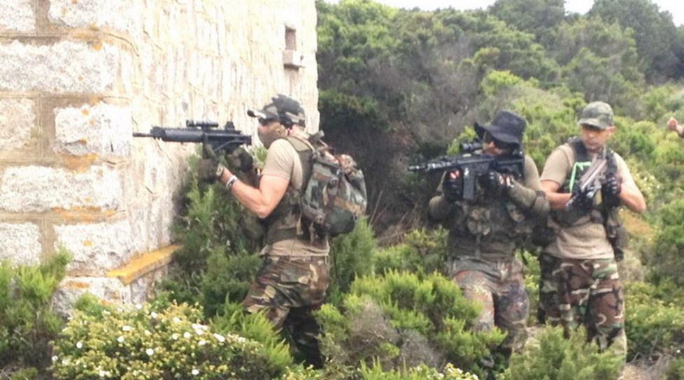 L’isola di Spargi teatro della guerra simulata 