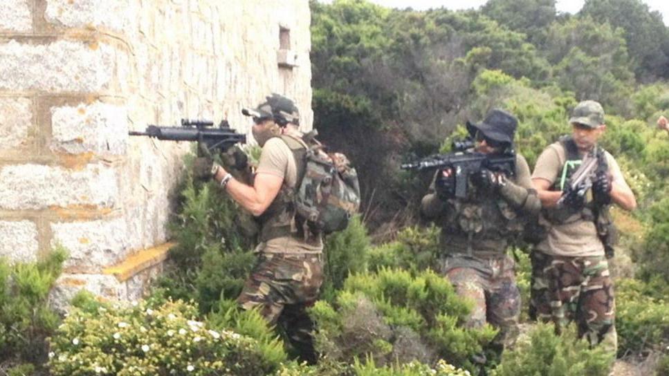 L’isola di Spargi teatro della guerra simulata