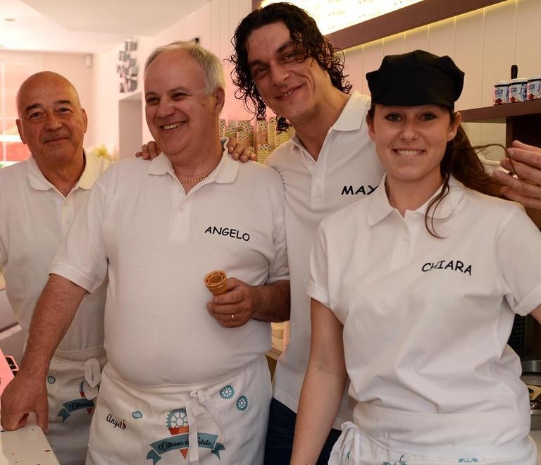 Batterista nell’Officina del gelato 