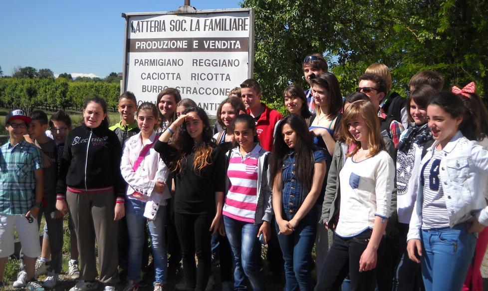 I ragazzi del progetto Comenius alla scoperta di Convitto e città