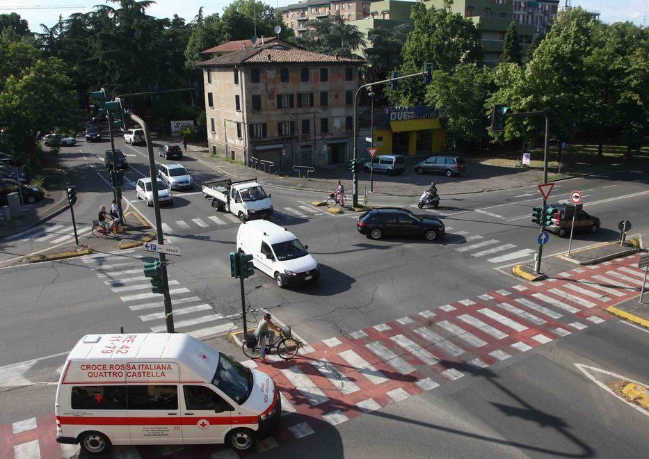 Nuovo rondò all’incrocio di S. Pellegrino 