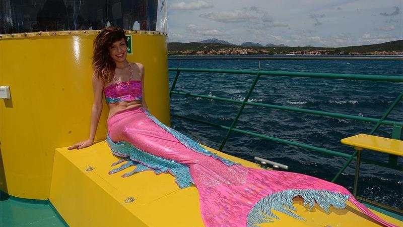 Silvia Ledda, 18 anni, sassarese, professione sirena 