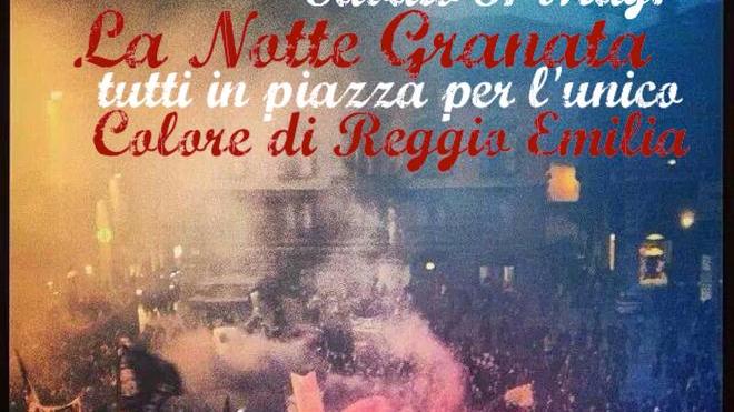  Calcio Reggiana, in piazza Prampolini la “Notte granata” 