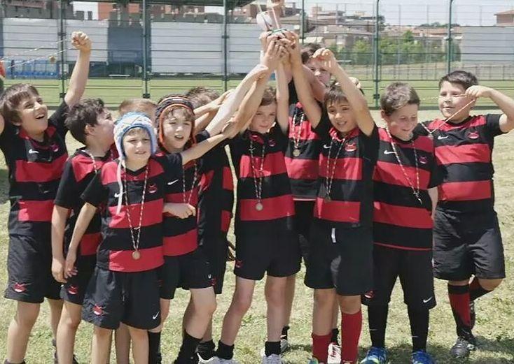 I Diavoletti del minirugby stravincono il Torneo di Imola