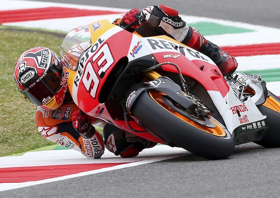 Marquez precede Valentino