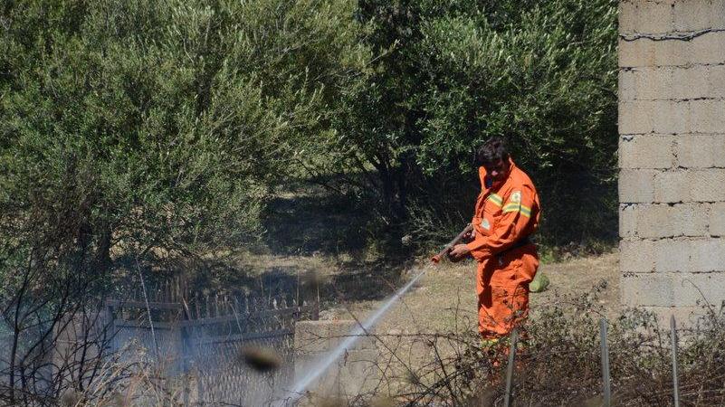 Primo incendio in città subito domato