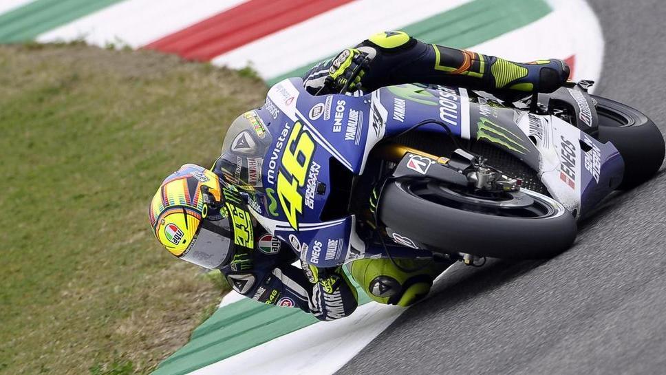 MotoGp al Mugello Rossi nella scia del cannibale Marquez