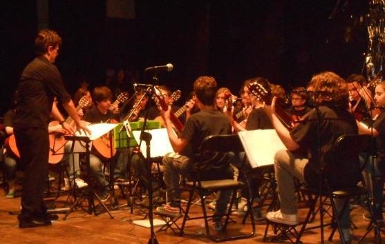 I musicisti in erba in concerto 