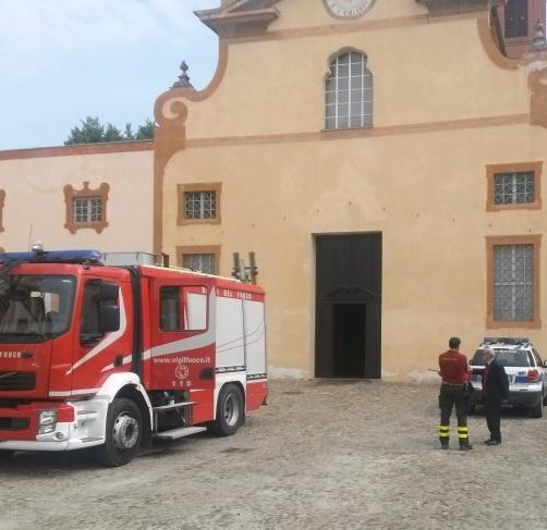 Crolla un muro del Palazzo Ducale 