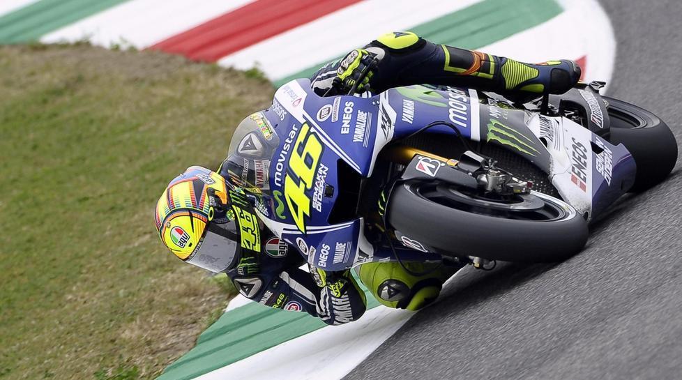 MotoGp al Mugello Rossi nella scia del cannibale Marquez