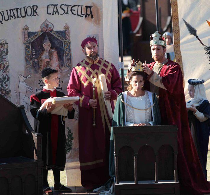 Matilde incoronata vice regina d'Italia
