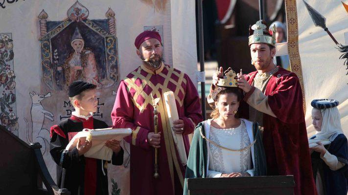 Matilde incoronata vice regina d'Italia