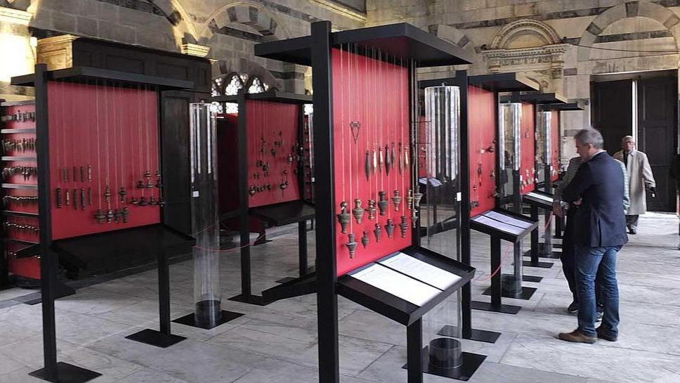 Chiesa della Spina riapre per la mostra sul filo a piombo