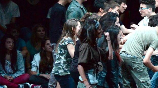 In scena i valori della cooperativa Sul palco 156 allievi