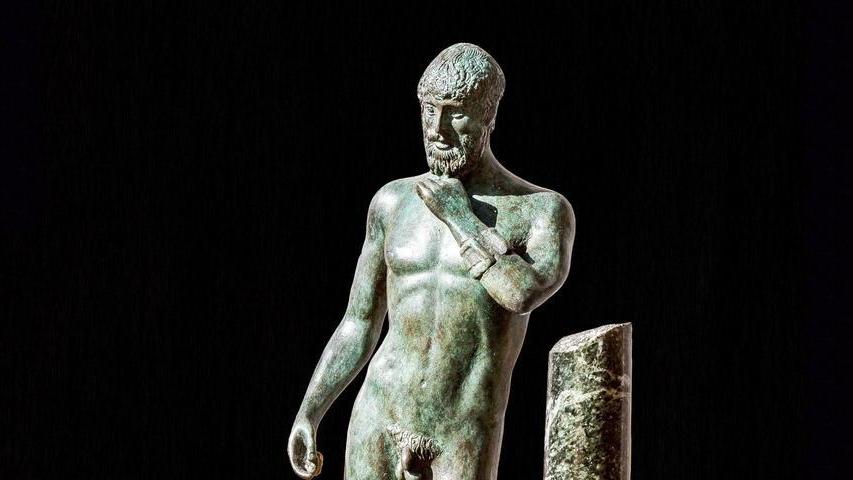 I Bronzi di Riace simbolo della forza della città ferita