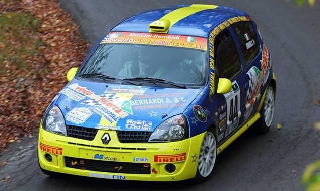 Bernardi-Costi nel Rally degli Abeti