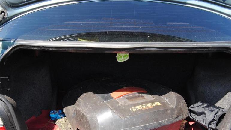 Sorpreso con un tagliaerba rubato