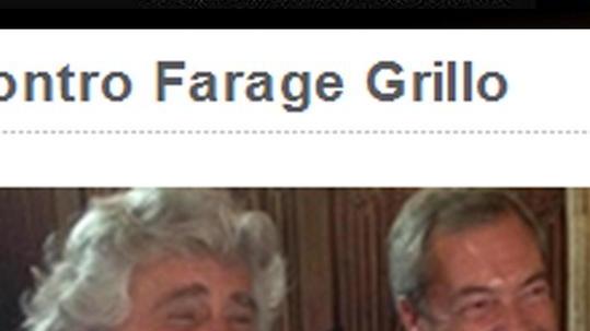 Farage inquieta i Grilli estensi