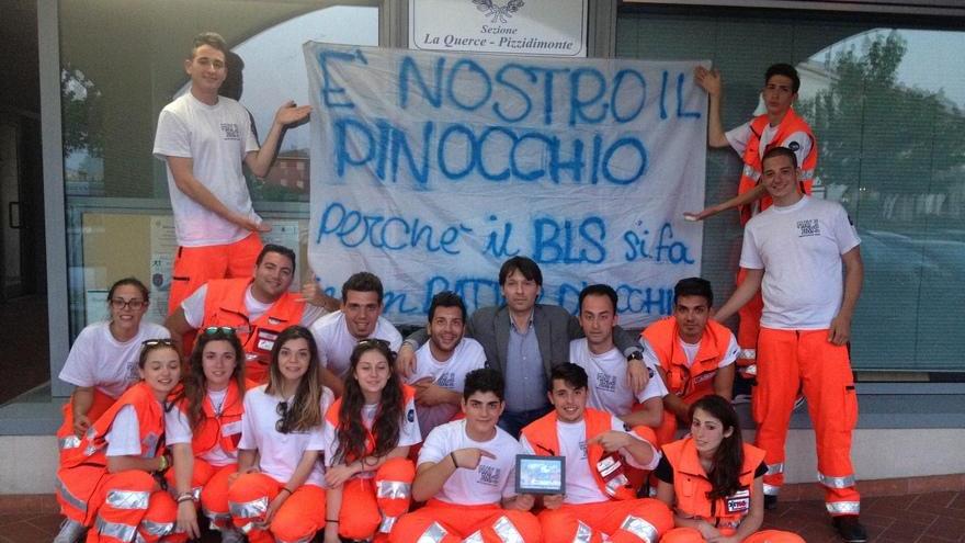 Olimpiadi del Soccorso, il premio Pinocchio alla Pubblica assistenza di Prato